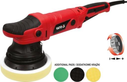 ЭКСЦЕНТРИЧЕСКАЯ ПОЛИРОВАЛЬНАЯ МАШИНА YATO