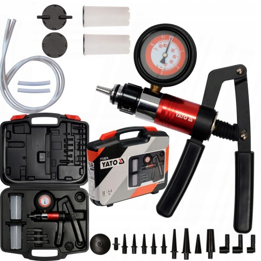 ВАКУУМНИЙ НАСОС ТИСКУ YATO ДЛЯ ПРОКАЧУВАННЯ ГАЛЬМІВНОЇ СИСТЕМИ.