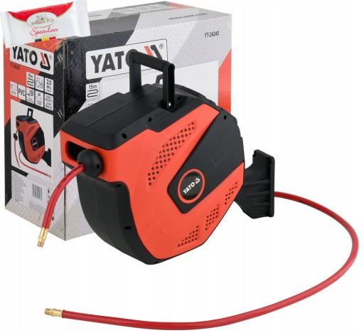 ПНЕВМАТИЧЕСКИЙ ШЛАНГ YATO 9.5MMX15M REIPLER YT-24245