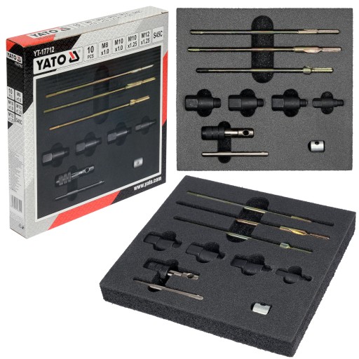 РОЗВЕРТКИ YATO ДЛЯ ОЧИЩЕННЯ СІДІЛ СВІЧОК НАКАЛУ