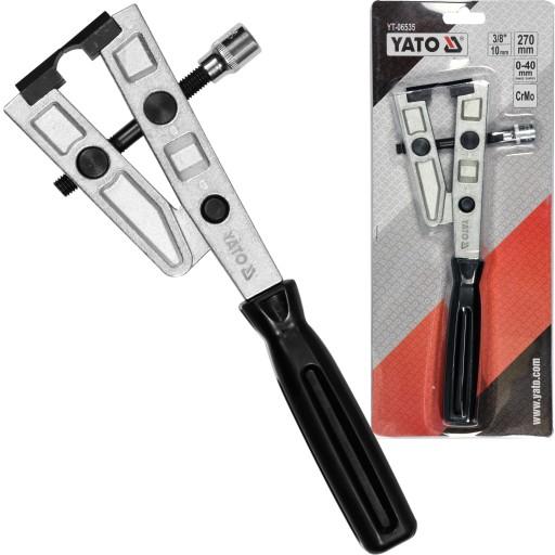 YATO ОБЖИМНЫЕ КЛЕЩИ ДЛЯ ХОМУТОВ