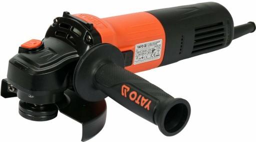 УГЛОВАЯ ШЛИФРОВАЛЬНАЯ МАШИНА YATO 125 мм, 1400 Вт, РЕГУЛИРОВКА СКОРОСТИ