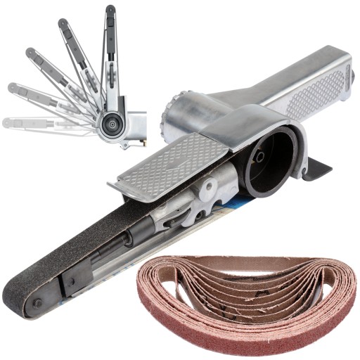 YATO ленточная пневматическая шлифовальная машина 20X520 мм бесконечная лента P60 10 шт