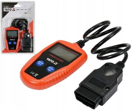 ДИАГНОСТИЧЕСКИЙ ТЕСТЕР YATO OBD И OBD2 INTERFACE II