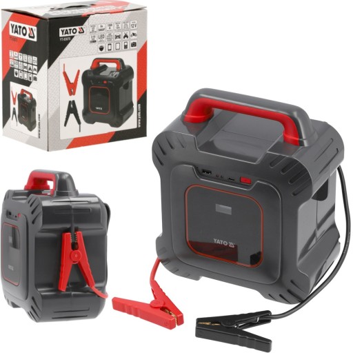 ПУСКОВИЙ ПРИСТРІЙ YATO БЕЗ БАТАРЕЇ 1500A USB LED ДИСПЛЕЙ YT-83070