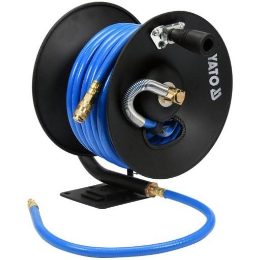 ПНЕВМАТИЧНИЙ ШЛАНГ YATO НА БАРАБАНІ 1/4 15М YT-24240