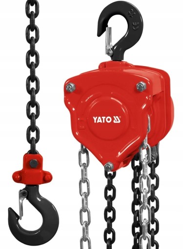 YATO ЛЕБІДКА РУЧНА ЛАНЦЮГОВА ЛЕБІДКА 0,5 3 М