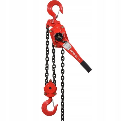 ТАЛЯ ВАЖІЛЬНА ЛАНЦЮГОВА YATO 6Т, ВИСОТА ПІДЙОМУ 1,5 М YT-58967