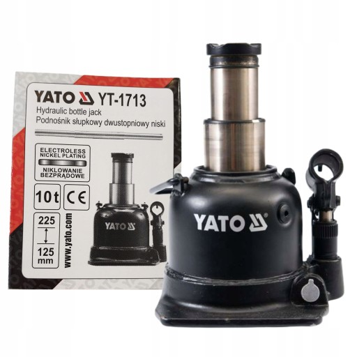 YATO YT-1713 ДВУХСТУПЕНЧАТЫЙ ПОДЪЕМНИК 10 ТОНН