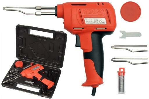 ТРАНСФОРМАТОР YATO YT-8245 ПАЯЛЬНИК 180W 0-600°C LED + ТРИ ЖАЛА