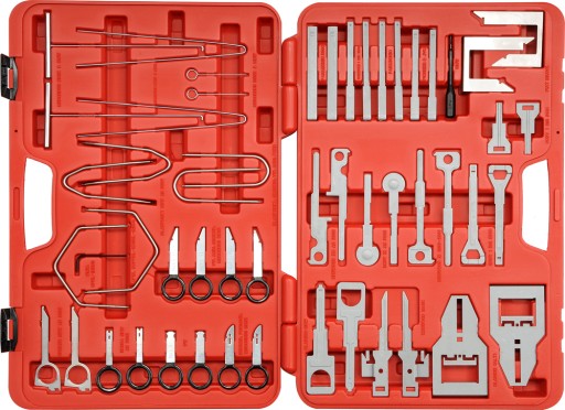 КОМПЛЕКТ ДЛЯ ДЕМОНТАЖА АВТОМАГНИТОЛЫ YATO, 52 CZ
