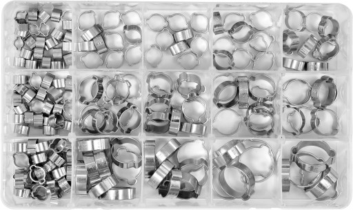 YATO НАБІР СТАЛЕВИЙ Гвинтовий ЗАЖИМ CLAMP MIX 175 шт. YT-06784