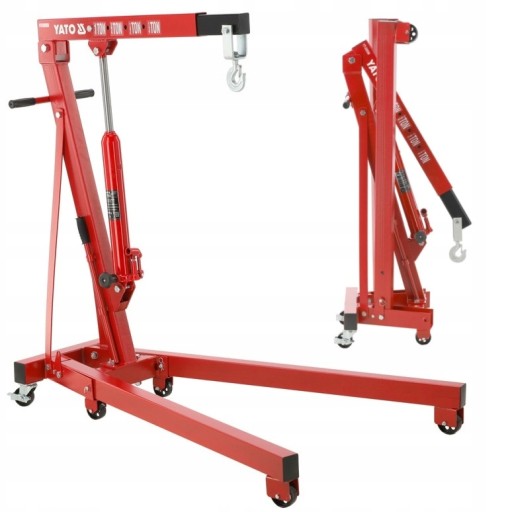 КРАН МАСТЕРСКОЙ YATO 1000 КГ, ДИАПАЗОН ПОДЪЕМА 25-2100 ММ YT-55556