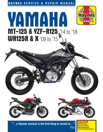 Yamaha MT-125 и YZF-R125 (14–18), WR125R/X (09–15) (2020 г.)