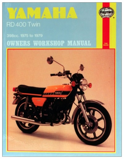 Керівництво по ремонту Yamaha RD400 (1975-1979) Haynes 24h