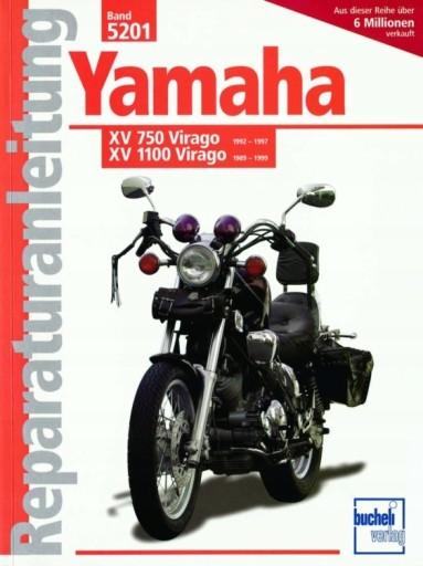 Yamaha Virago XV 750 / XV 1100 (1989-1999) круглосуточное руководство по ремонту