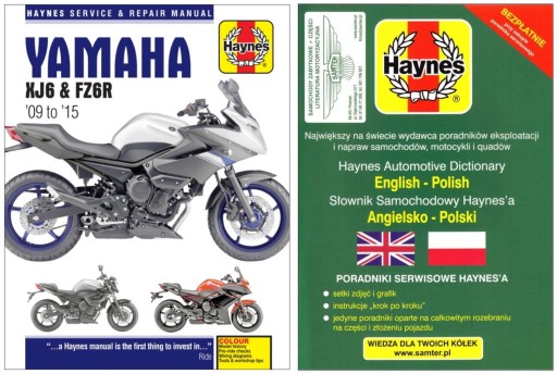 Yamaha XJ6 Diversion FZ6R (2009-2015) Haynes руководство по ремонту + БЕСПЛАТНЫЕ 24 часа