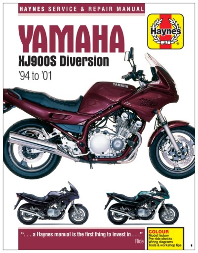 Yamaha XJ900S Diversion (1994-2001) посібник з ремонту Haynes 24h