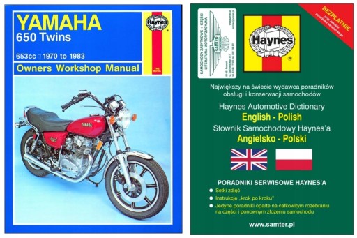Yamaha XS650 TX650 XS1 XS2 (1970-1983) Керівництво по ремонту Haynes + безкоштовно 24 години