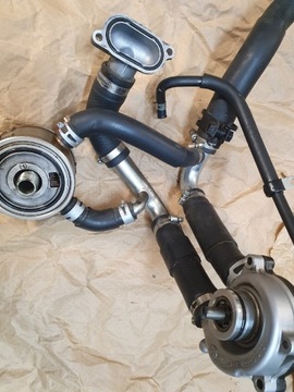 Yamaha R6 патрубки, радиатор, водяной насос