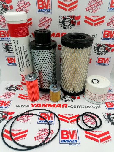 Abc00400 - Yanmar набір фільтрів 500 MTH sv18