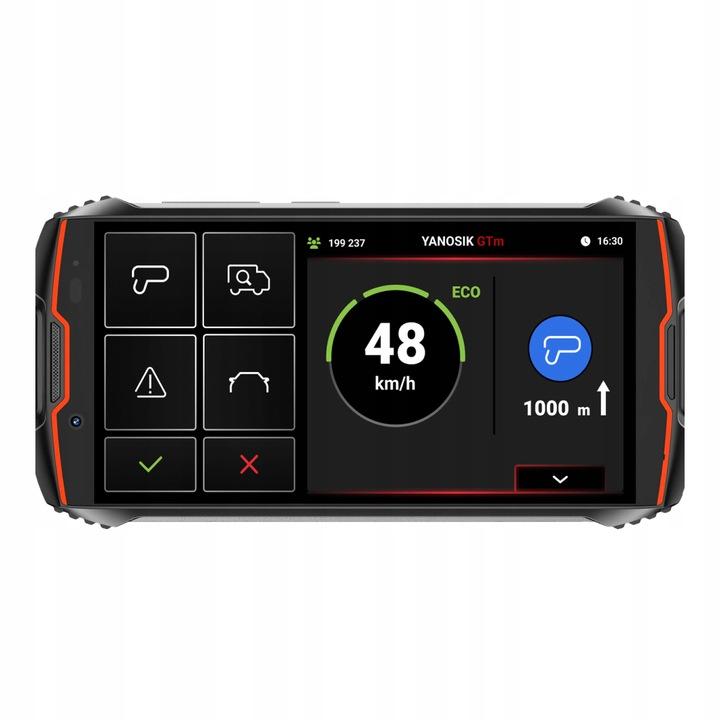 Yanosik GTm сенсорный экран с подпиской 12msc