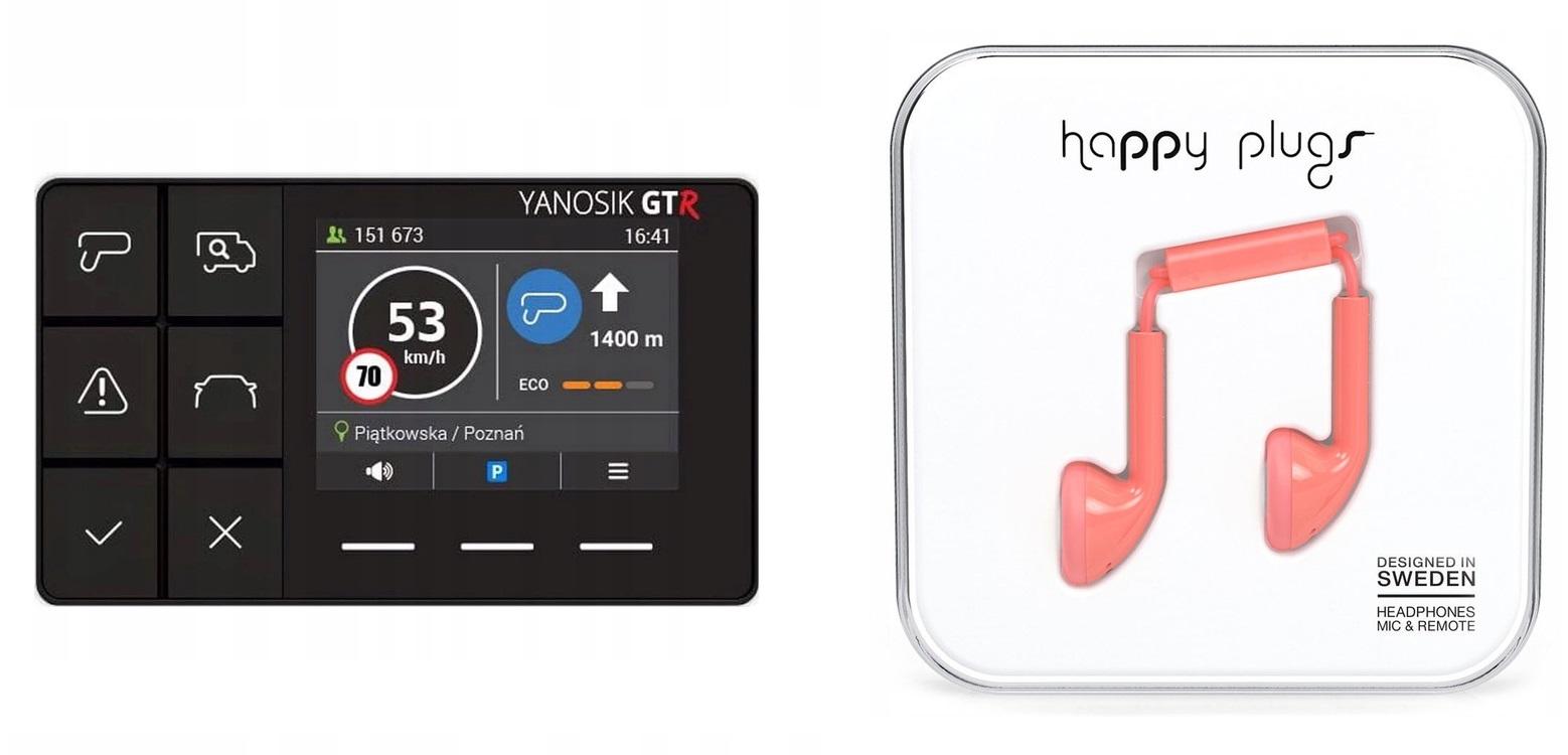 Yanosik S-clusive GTR-антирадар + наушники