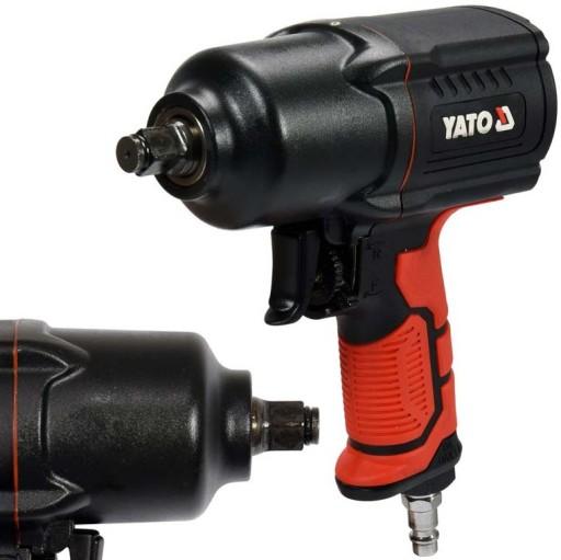 Пневматический ударный гайковерт Yato для колес 1/2 дюйма, 1700 Нм