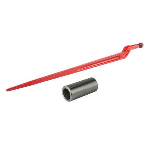 A1.53.00.020.2 - КОВАНИЙ ЗУБ, ЗЛАМАНИЙ, ЗІГНУТИЙ, НИЖНИЙ НАВАНТАЖУВАЧ ТУР КРОКОДИЛ 880мм М22х1,5 ГІЛЬЗА