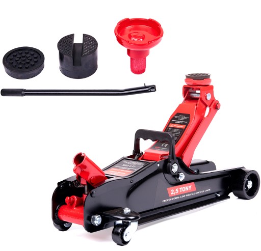 ЖАБА НИЗЬКОПРОФІЛЬНИЙ ПІДІЙМНИК МІЦНИЙ МІЦНИЙ АВТОМОБІЛЬНИЙ ДОМКРАТ 2,5Т