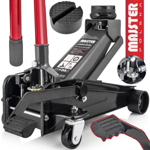 ЖАБА НИЗЬКОПРОФІЛЬНИЙ ПІДІЙМНИК МІЦНИЙ МІЦНИЙ АВТОМОБІЛЬНИЙ ДОМКРАТ 3Т