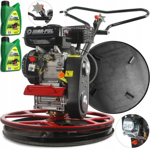 БЕНЗИНОВЫЙ POWER FLOWER ДЛЯ БЕТОНОГИБОЧНОЙ МАШИНЫ 7,0 Л.С. 60 СМ + ПЛАСТИНА + 2xМАСЛО