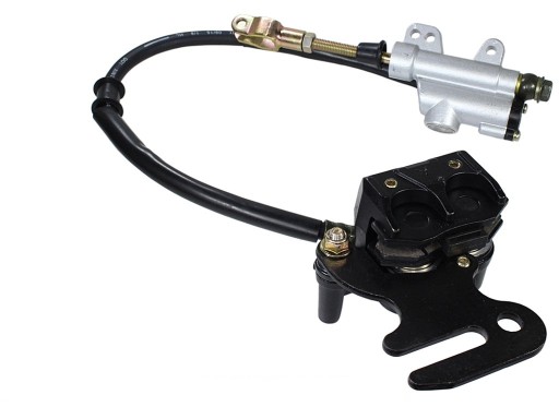 2528/WGMOTORS - ГАЛЬМІВНИЙ СУПОРТ ГОЛОВНИЙ ЦИЛІНДР ЗАДНЬОГО ГАЛЬМА CROSS 125 ЗАДНІЙ ГАЛЬМО КОМПЛЕКТ.