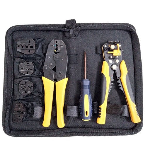 МАШИНА ДЛЯ ОБЖИМУВАННЯ КАБЕЛЯ ДЛЯ КЛЕМ З’ЄДНАНЬ КАБЕЛЮ НАБІР З 5 МАТРИЦЬ