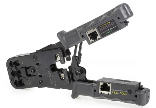 RJ45 RJ11 мережевий тестер кабелю LAN обтискний інструмент (4780A