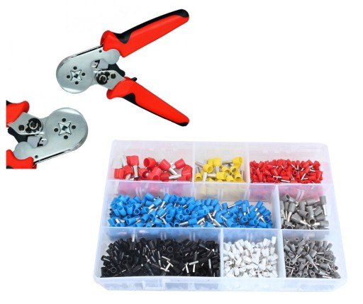 Обжимний інструмент для кабеля 0,25 - 10 мм +гра