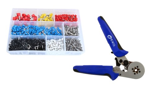 Обжимной инструмент для кабеля 0,25 - 10 мм +игра