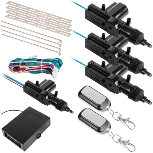 URZ0221 - УНІВЕРСАЛЬНИЙ ЦЕНТРАЛЬНИЙ ЗАМОК ДЛЯ 4-ДВЕРНИХ ПУЛЬТІВ