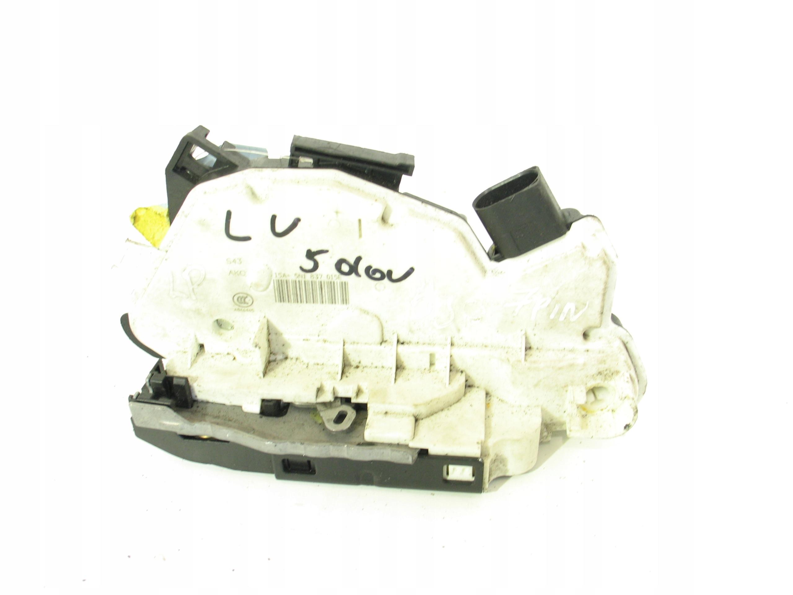 ЗАМОК ДВЕРИ ЛЕВЫЙ ПЕРЕДНИЙ IBIZA IV 6J 7PIN 5N1837015E