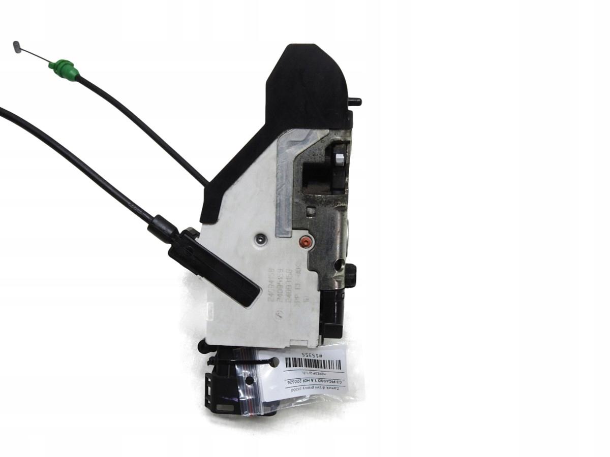 9681725380 - Замок передней правой двери 6 PIN CITROEN C3 PICASSO