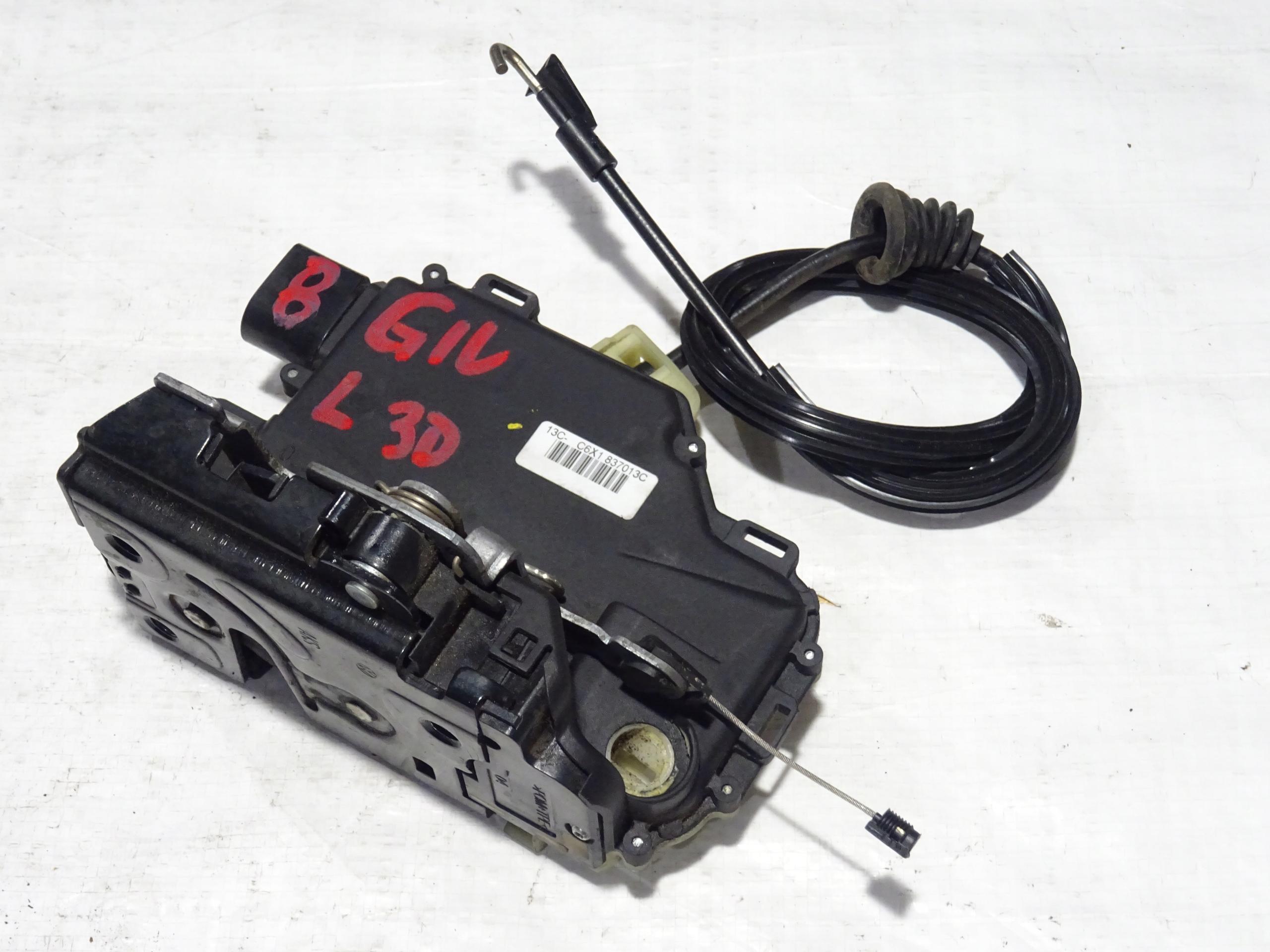 6X1837013C - ЗАМОК ДВЕРИ ПЕРЕДНИЙ ЛЕВЫЙ VW GOLF IV 4 BORA 8 КОНТАКТОВ