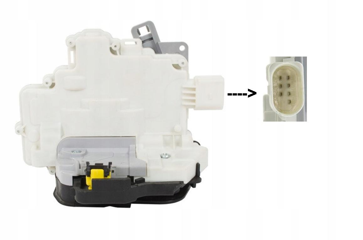 8E1837015AA, 4F1837015E - Замок передньої правої двері Audi A6 4F C6 (2004-2011)