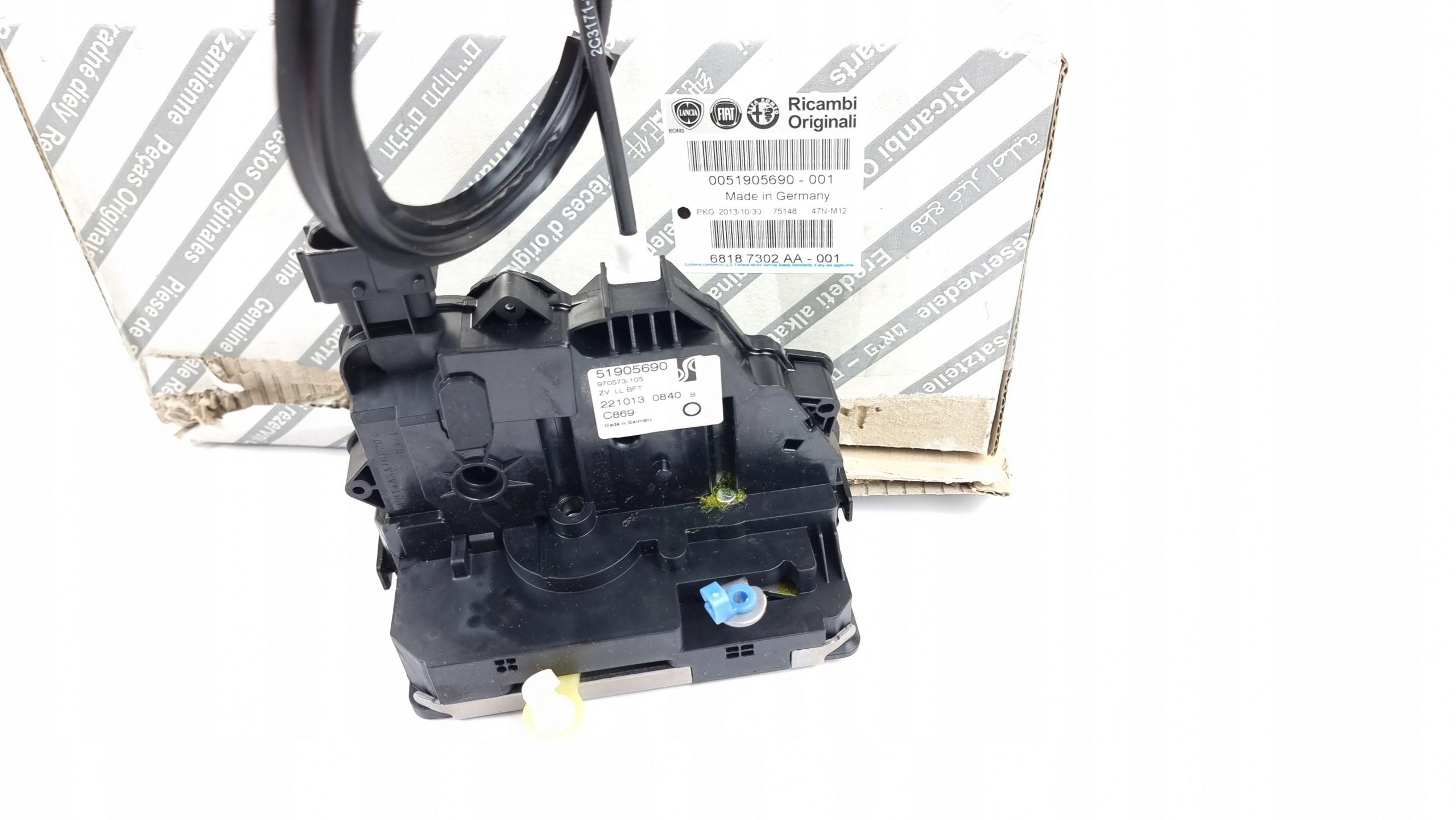 GAL-51905690 - ЗАМОК ПЕРЕДНЕЙ ПРАВОЙ ДВЕРИ OE FIAT GRANDE PUNTO