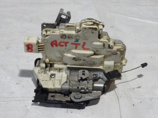 5P0839011 - ЗАМОК ДВЕРИ ЗАДНИЙ ЛЕВЫЙ SEAT ALTEA TOLEDO 3 8 КОНТАКТОВ