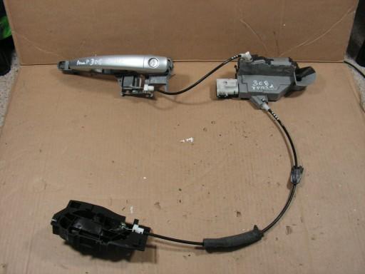 ЗАМОК ДВЕРНАЯ РУЧКА ПРАВАЯ ПЕРЕДНЯЯ EZRC PEUGEOT 308