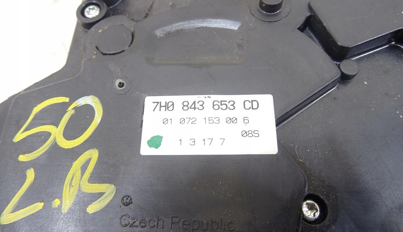 Замок левой раздвижной двери боковой VW T5 7h0843653cd