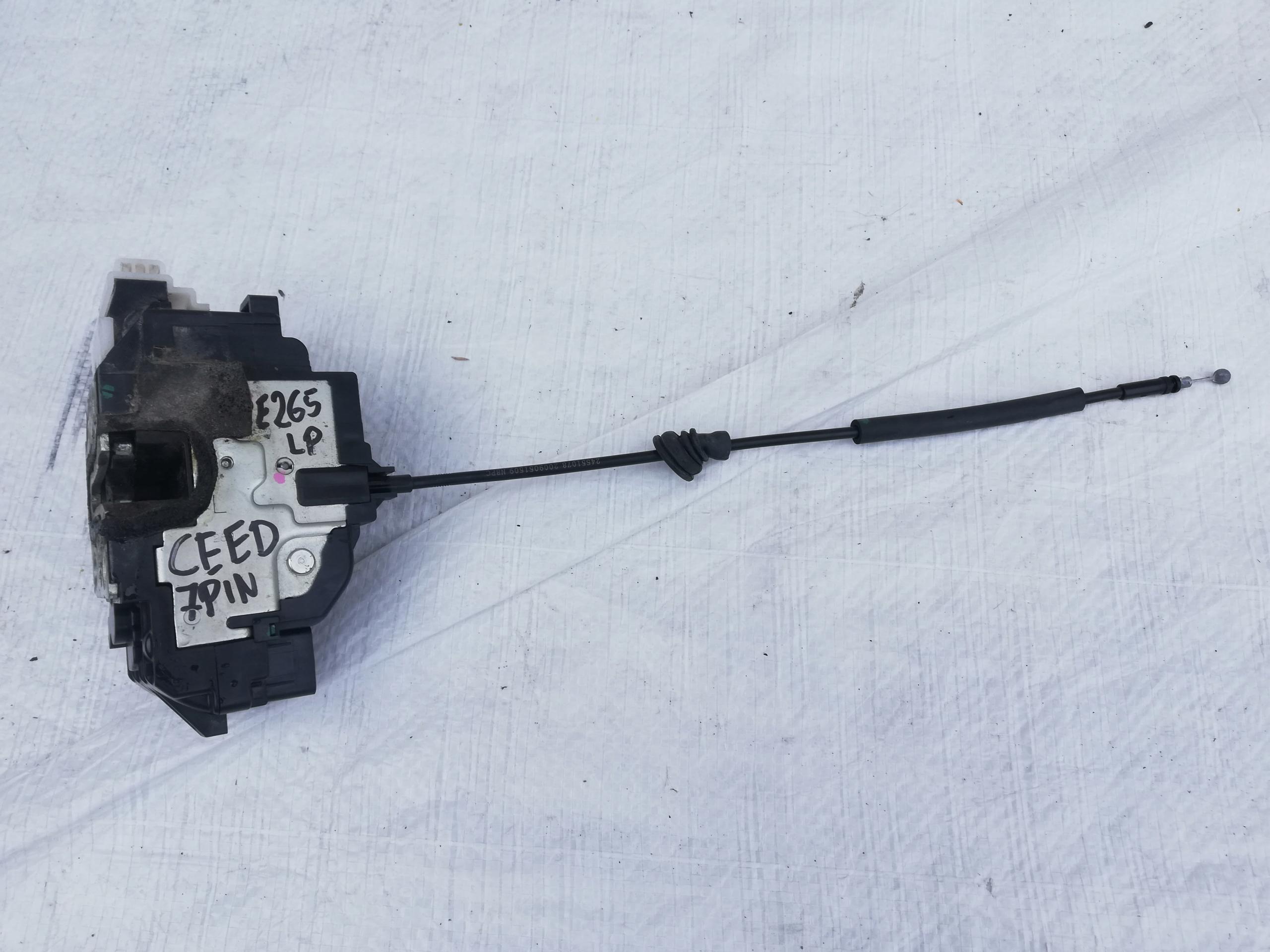 ЗАМОК ПЕРЕДНИЙ ЛЕВЫЙ KIA CEED 06-12 ЕВРОПА 7 КОНТАКТОВ