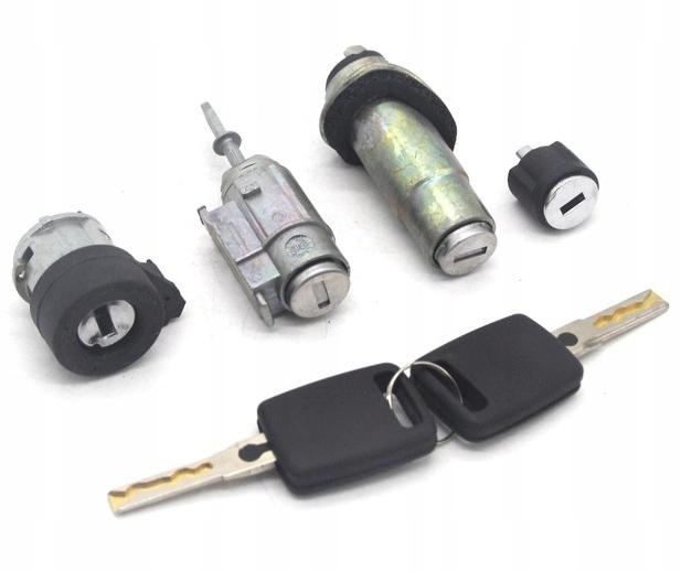 WKŁ-4D0905855G 4B0905851B - Замок вставка X4 AUDI A6 C5 ALLROAD 97-04 ключ зажигания
