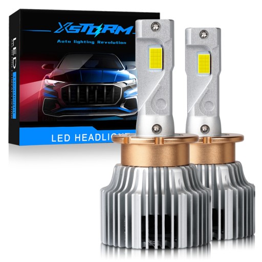 LED SKLEPLEDY XSTORM R25 D2S D2R ŻARNIKI PLUG AND PLAY XENON - СВЕТОДИОДНЫЕ НИТИ D2S D2R XSTORM P&P CANBUS 25000LM 70W