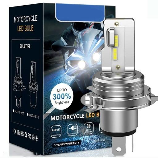 JH98304 - H4 LED ЛАМПА 12V 6500K МОТОЦИКЛЕТНА ЛАМПА 18W